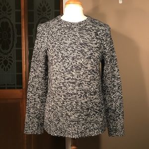 Express Heavy-Gauge Marled Crewneck Sweater
